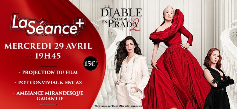 Le diable s'habille en Prada 2 - Animation bracelet - Kinépolis Nancy